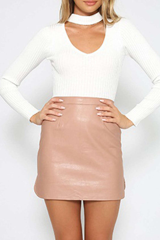 Iyasson Women's Tops with Necktie