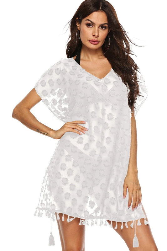 Tassels Beach Cover Up Dress