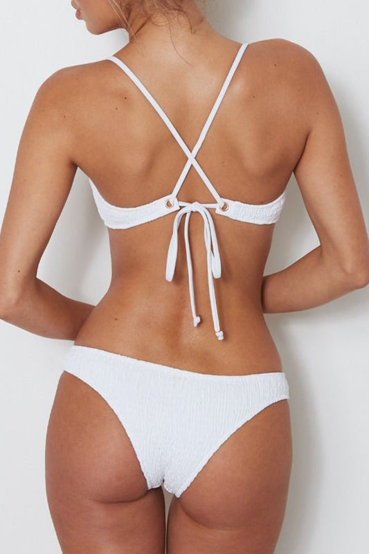 Iyasson  Solid color  Bikini Set