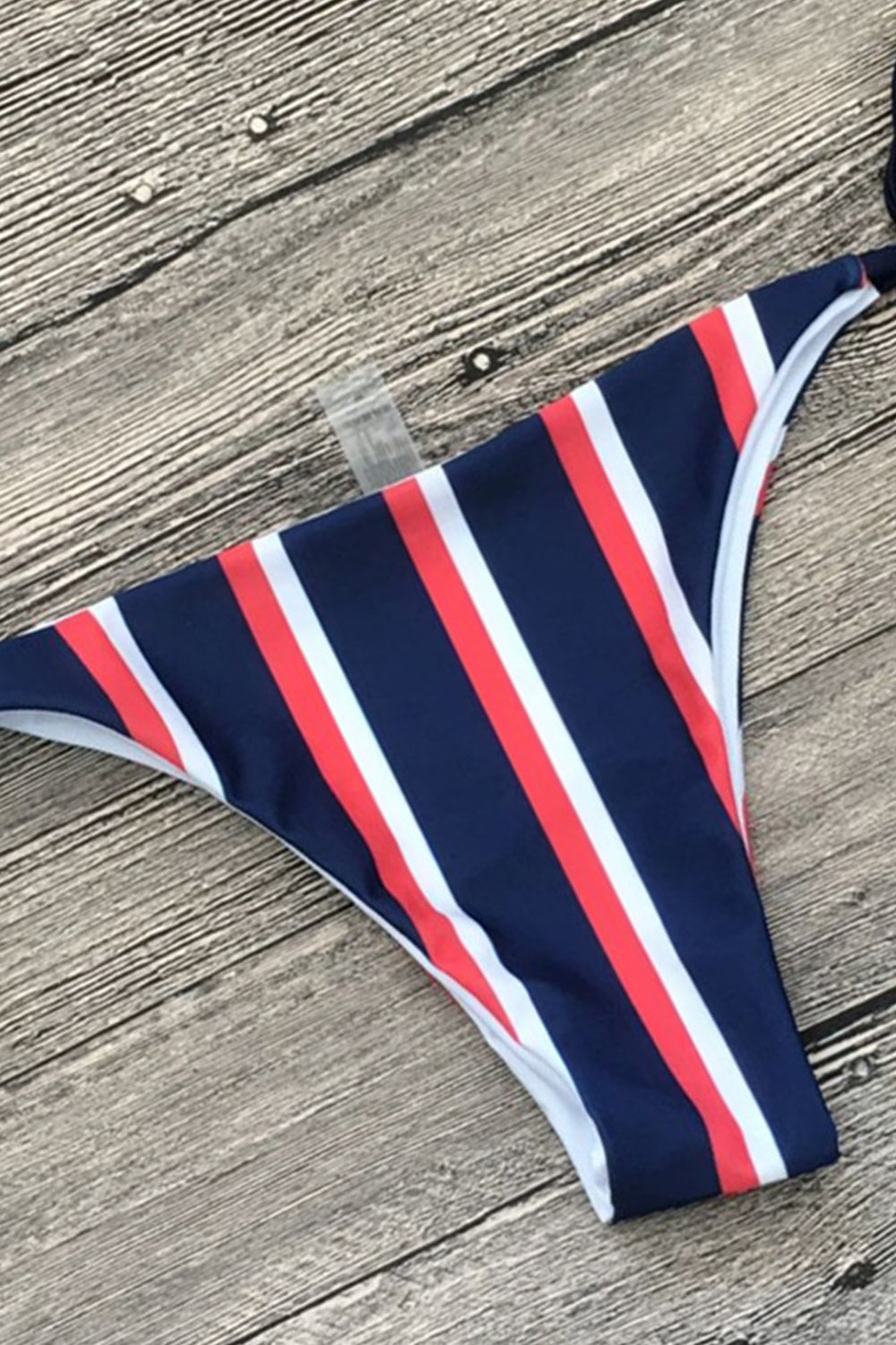 Iyasson Summer Beach Stripe Bikini Set