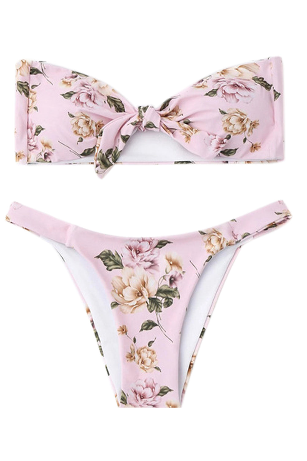 Iyasson Charming Floral printing Bikini Set