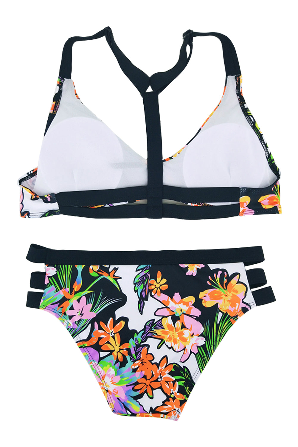 Iyasson Floral Printing Bikini Set