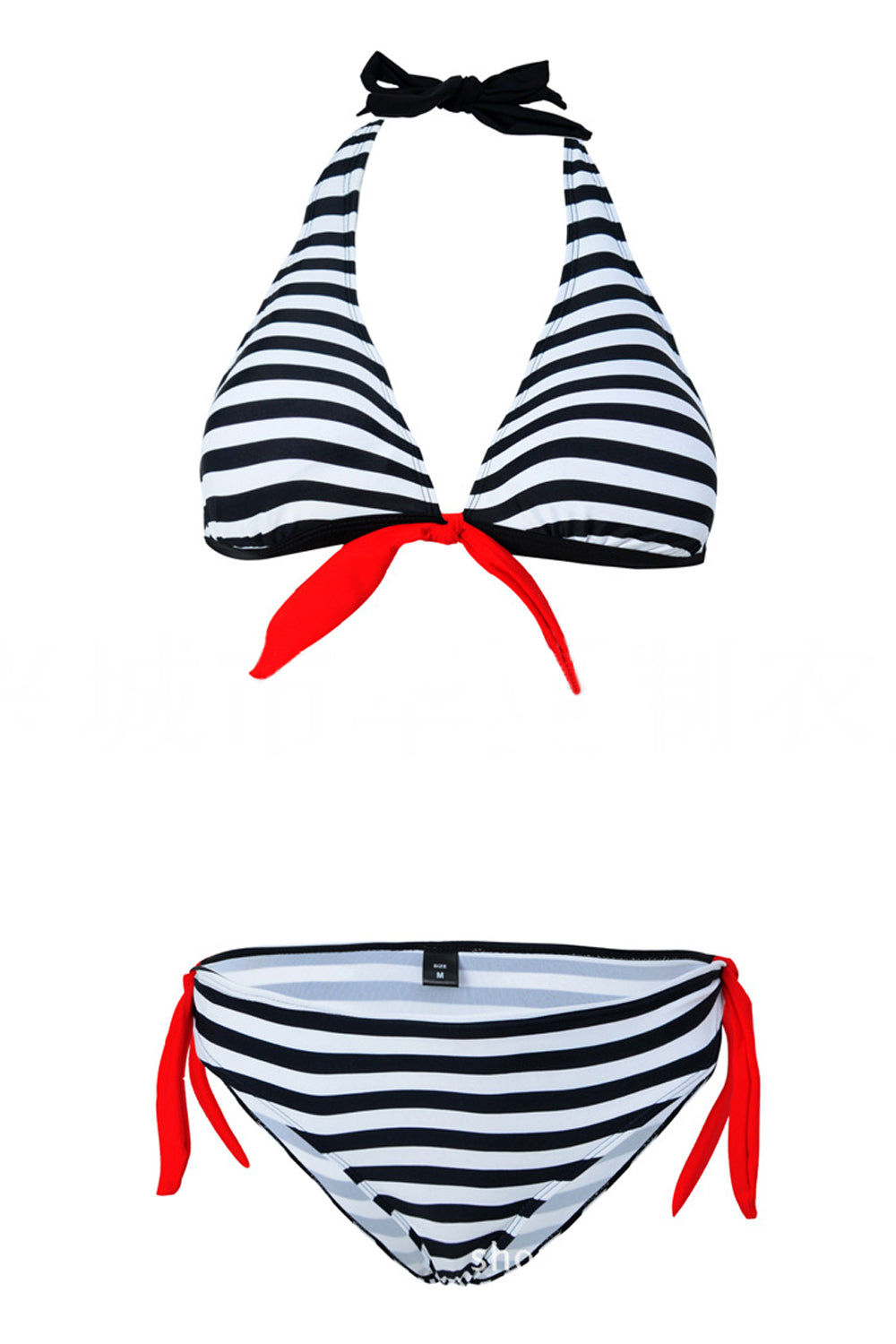 Iyasson  Summer Stripe Bikini Set