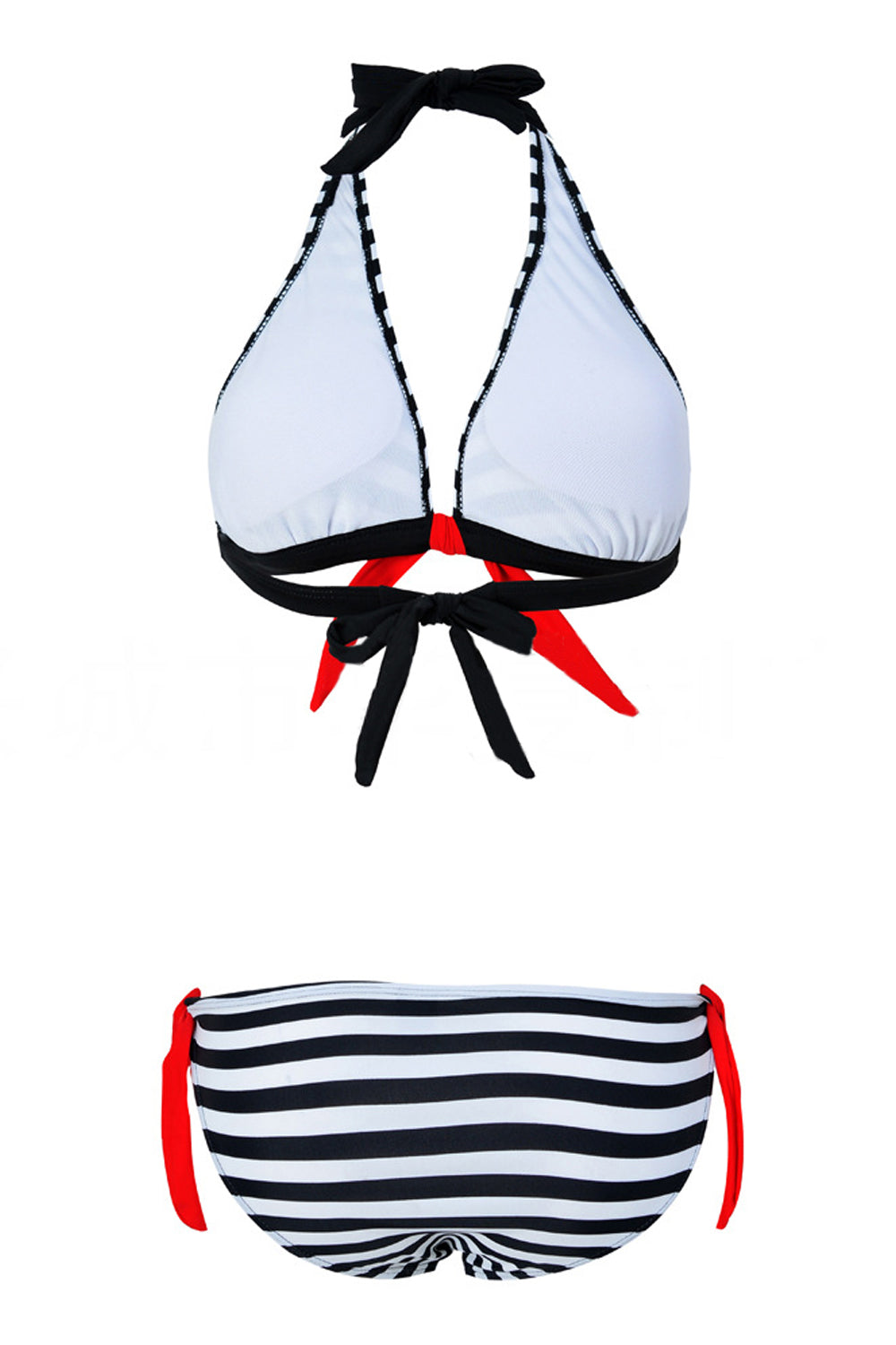 Iyasson  Summer Stripe Bikini Set